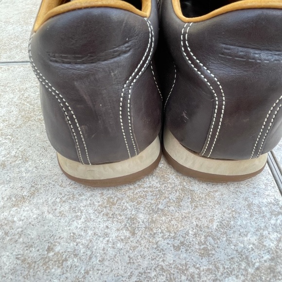 Hermes Quick Brown Leather trainers sneakers 43